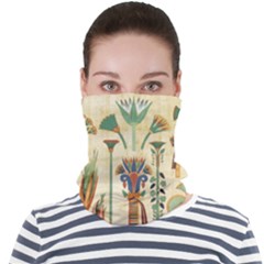 Egyptian Paper Papyrus Hieroglyphs Face Seamless Bandana (adult) by Mog4mog4