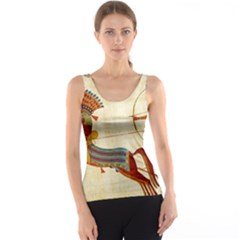 Egyptian Tutunkhamun Pharaoh Design Tank Top by Mog4mog4