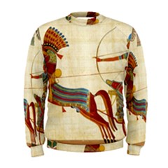 Egyptian Tutunkhamun Pharaoh Design Men s Sweatshirt by Mog4mog4