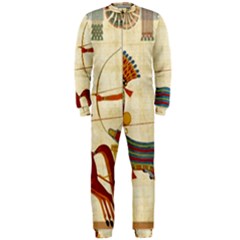 Egyptian Tutunkhamun Pharaoh Design Onepiece Jumpsuit (men) by Mog4mog4