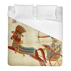 Egyptian Tutunkhamun Pharaoh Design Duvet Cover (full/ Double Size) by Mog4mog4