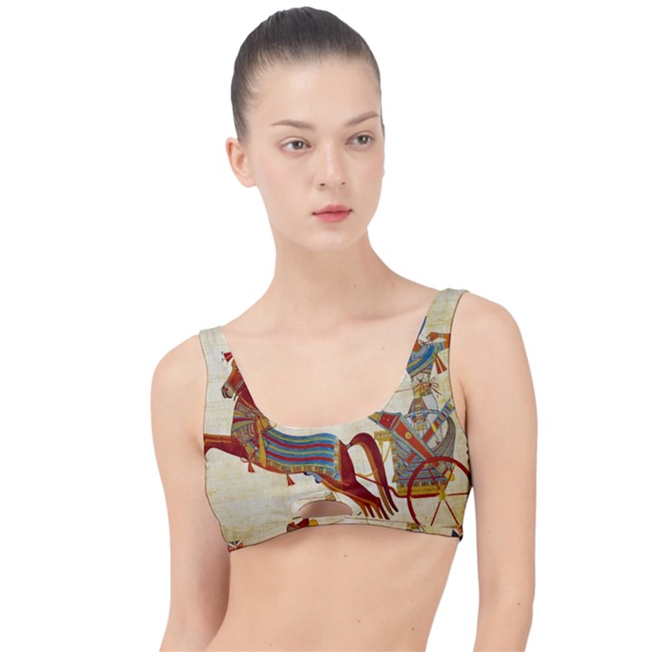 Egyptian Tutunkhamun Pharaoh Design The Little Details Bikini Top