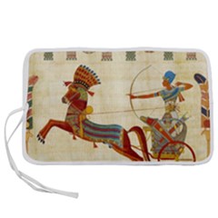 Egyptian Tutunkhamun Pharaoh Design Pen Storage Case (s) by Mog4mog4