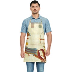 Egyptian Tutunkhamun Pharaoh Design Kitchen Apron by Mog4mog4