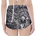 Lion Furious Abstract Desing Furious High-Waisted Bikini Bottoms View2