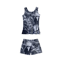 Lion Furious Abstract Desing Furious Kids  Boyleg Swimsuit by Mog4mog4