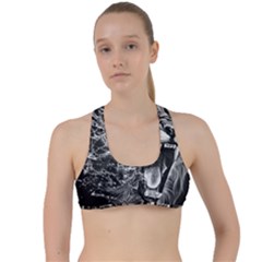 Lion Furious Abstract Desing Furious Criss Cross Racerback Sports Bra by Mog4mog4