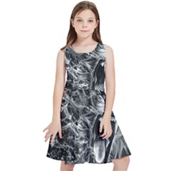 Lion Furious Abstract Desing Furious Kids  Skater Dress by Mog4mog4