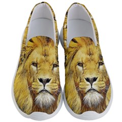 Lion Lioness Wildlife Hunter Men s Lightweight Slip Ons by Mog4mog4