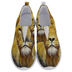 Lion Lioness Wildlife Hunter No Lace Lightweight Shoes by Mog4mog4