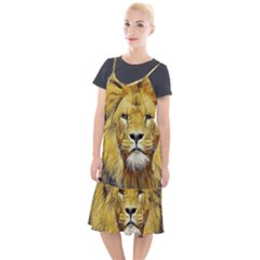 Lion Lioness Wildlife Hunter Camis Fishtail Dress by Mog4mog4