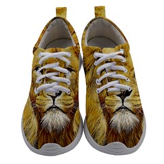 Lion Lioness Wildlife Hunter Women Athletic Shoes by Mog4mog4