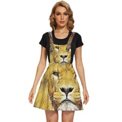 Lion Lioness Wildlife Hunter Apron Dress by Mog4mog4