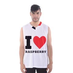 I Love Raspberry Men s Basketball Tank Top by ilovewhateva