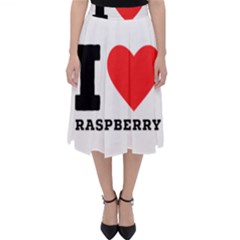 I Love Raspberry Classic Midi Skirt by ilovewhateva