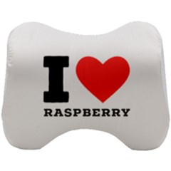 I Love Raspberry Head Support Cushion by ilovewhateva