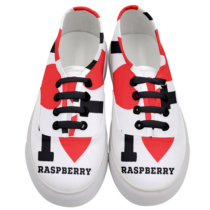 I love raspberry Women s Classic Low Top Sneakers