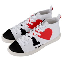 I Love Raspberry Men s Mid-top Canvas Sneakers by ilovewhateva