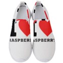 I love raspberry Men s Slip On Sneakers View1