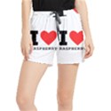 I love raspberry Women s Runner Shorts View1