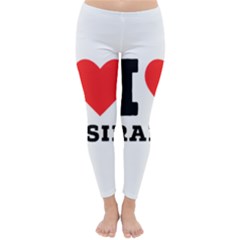 I Love Raisin  Classic Winter Leggings by ilovewhateva