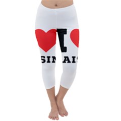 I Love Raisin  Capri Winter Leggings  by ilovewhateva