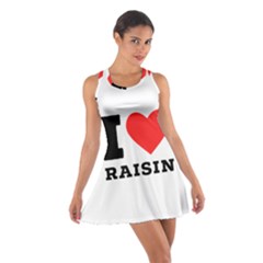 I Love Raisin  Cotton Racerback Dress by ilovewhateva