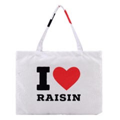 I Love Raisin  Medium Tote Bag by ilovewhateva