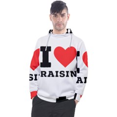 I Love Raisin  Men s Pullover Hoodie by ilovewhateva