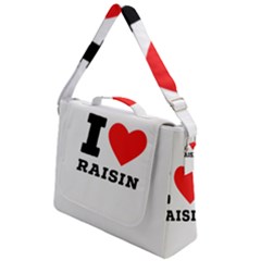 I Love Raisin  Box Up Messenger Bag by ilovewhateva