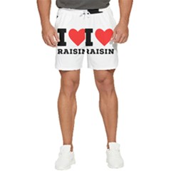 I Love Raisin  Men s Runner Shorts by ilovewhateva