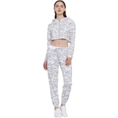 Furr Division Cropped Zip Up Lounge Set by Mog4mog4