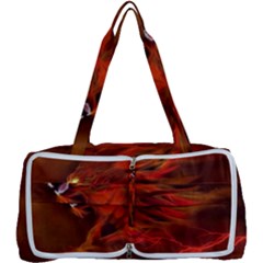 Fire Lion Flames Light Mystical Dangerous Wild Multi Function Bag by Mog4mog4