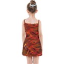 Fire Lion Flames Light Mystical Dangerous Wild Kids  Summer Sun Dress View2