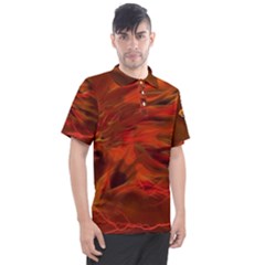 Fire Lion Flames Light Mystical Dangerous Wild Men s Polo Tee by Mog4mog4