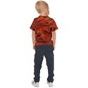 Fire Lion Flames Light Mystical Dangerous Wild Kids  Sports Tee View2