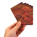 Fire Lion Flames Light Mystical Dangerous Wild Playing Cards Single Design (Rectangle) with Custom Box View3