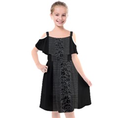 Furr Division Kids  Cut Out Shoulders Chiffon Dress by Mog4mog4