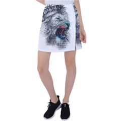 Lion King Head Tennis Skirt by Mog4mog4