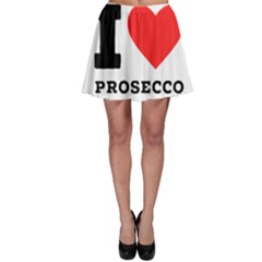 I Love Prosecco Skater Skirt by ilovewhateva