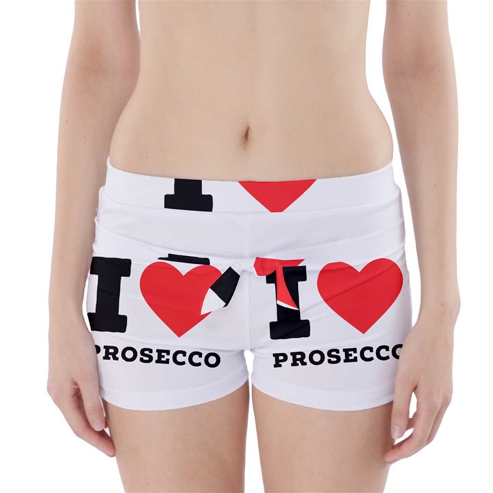 I love prosecco Boyleg Bikini Wrap Bottoms