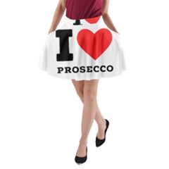 I Love Prosecco A-line Pocket Skirt by ilovewhateva