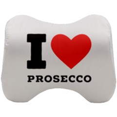 I Love Prosecco Head Support Cushion by ilovewhateva