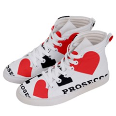 I Love Prosecco Women s Hi-top Skate Sneakers by ilovewhateva