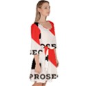 I love prosecco Velour Kimono Dress View3