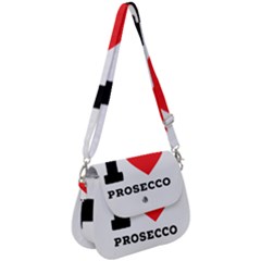 I Love Prosecco Saddle Handbag by ilovewhateva