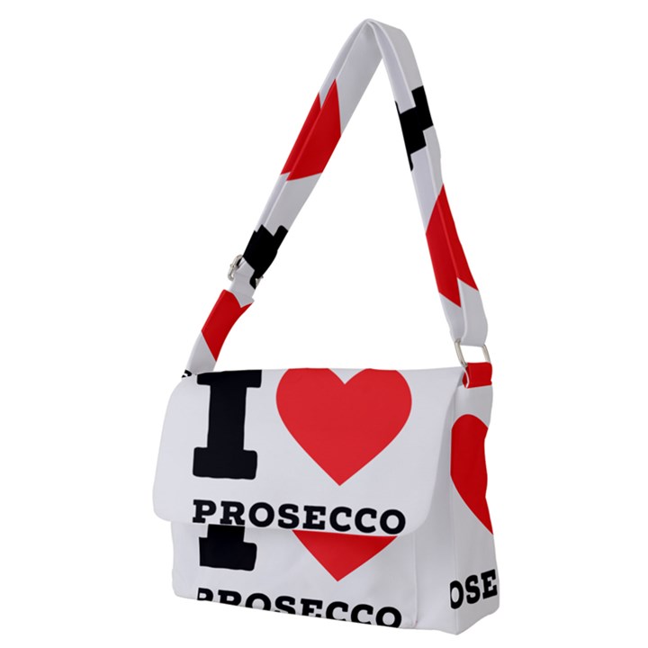 I love prosecco Full Print Messenger Bag (M)