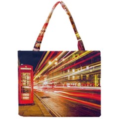 Telephone Booth Red London England Mini Tote Bag by Mog4mog4