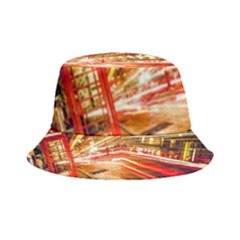 Telephone Booth Red London England Inside Out Bucket Hat by Mog4mog4