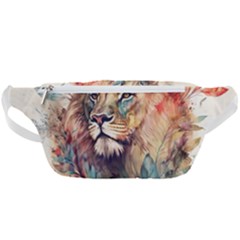 Lion Africa African Art Waist Bag  by Mog4mog4